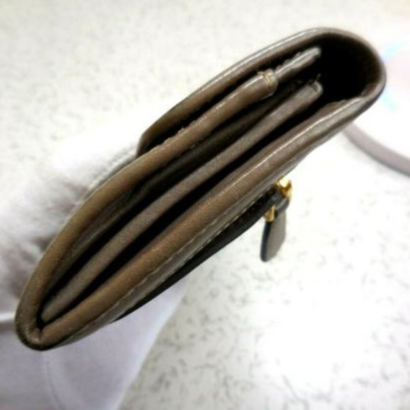 Prada Dark Taupe Or 'argilla' 'city Calf' Line - Picture 7 of 8